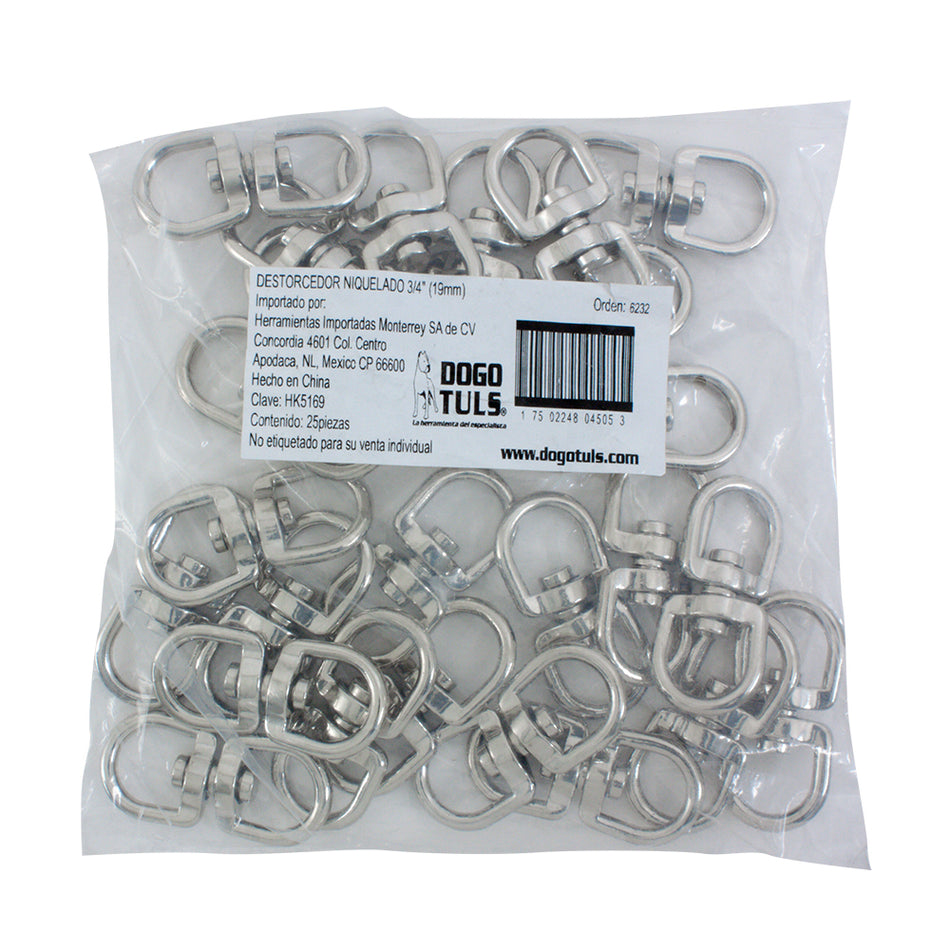 DESTORCEDOR NIQUELADO 3/4" DOGOTULS HK5169