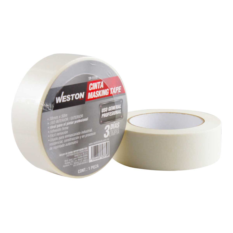 CINTA MASKING TAPE 38MM x 50M (Precio x