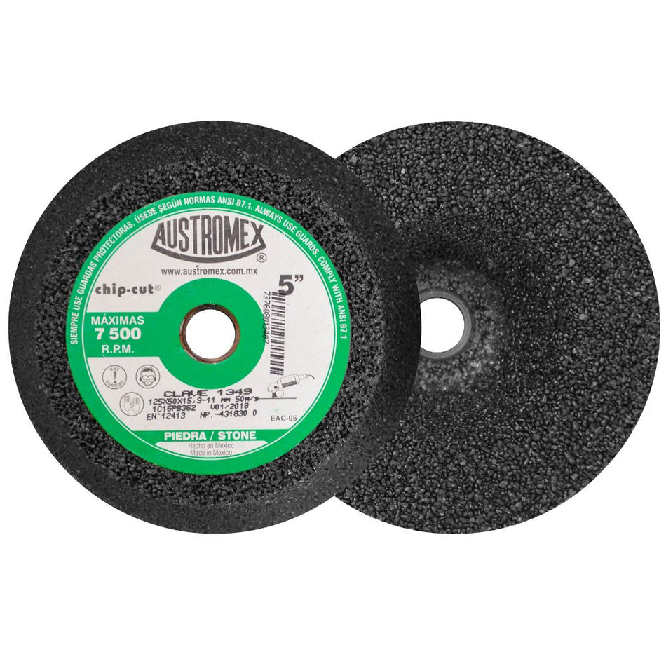 Copa abrasiva de 125 x 50 x 15.9-11 mm p