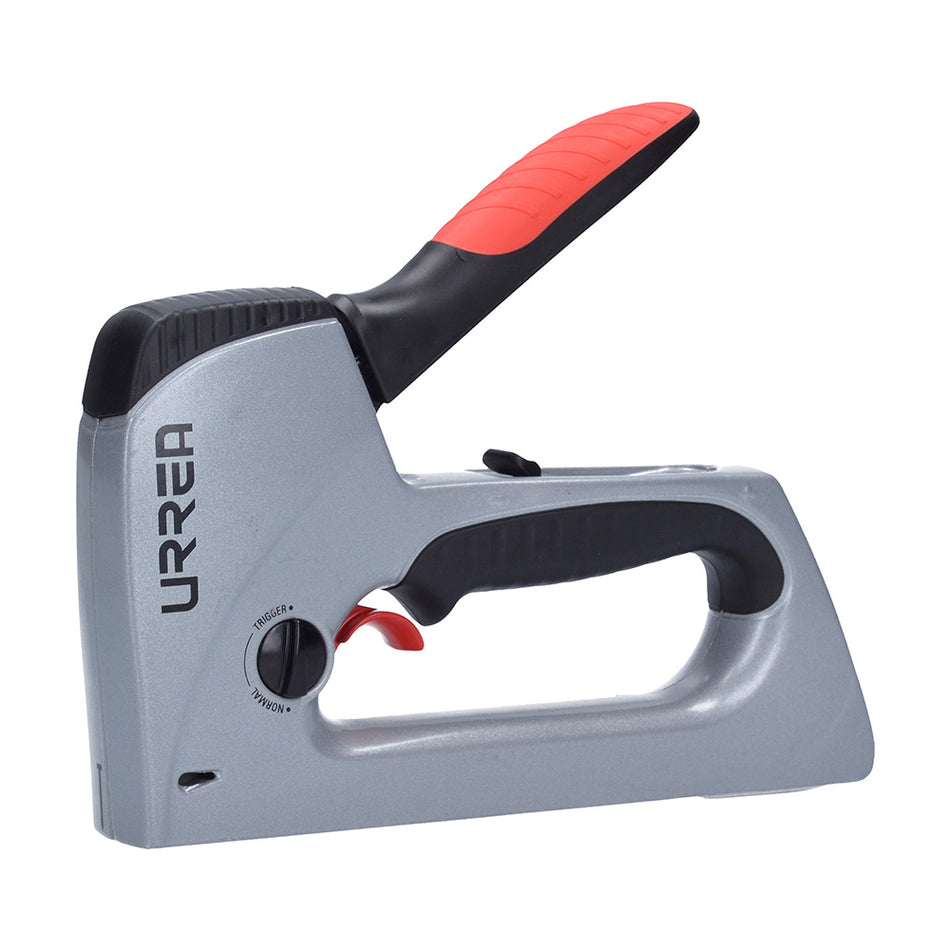Engrapadora y clavadora manual con gatillo 3 en 1 para grapas de 1/4" a 9/16" Urrea UEC31