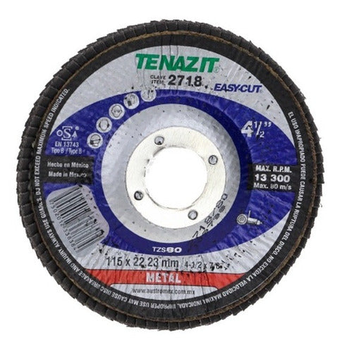 Disco laminado, especificación TZS - 80,