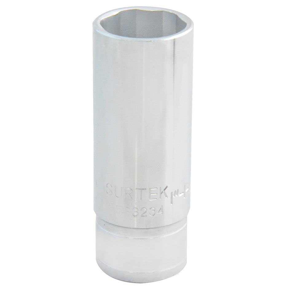 Dado en pulgadas cuadro de 1/2" para remover el medidor aceite Surtek BF583234