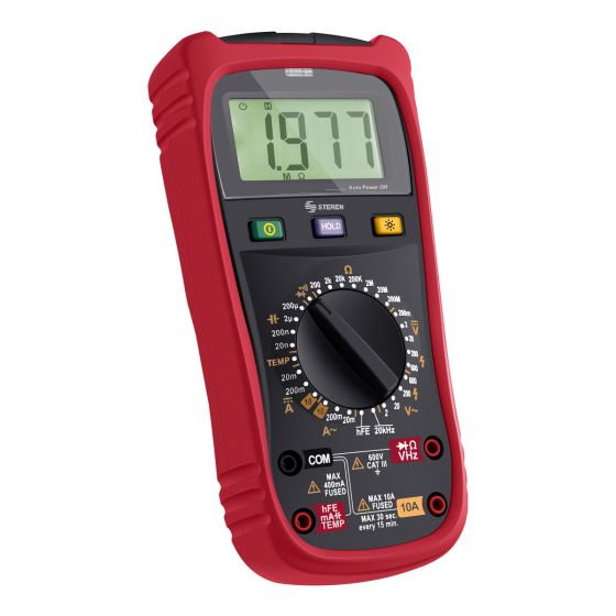 MULTIMETRO CON DETECTOR DE VOLTAJE