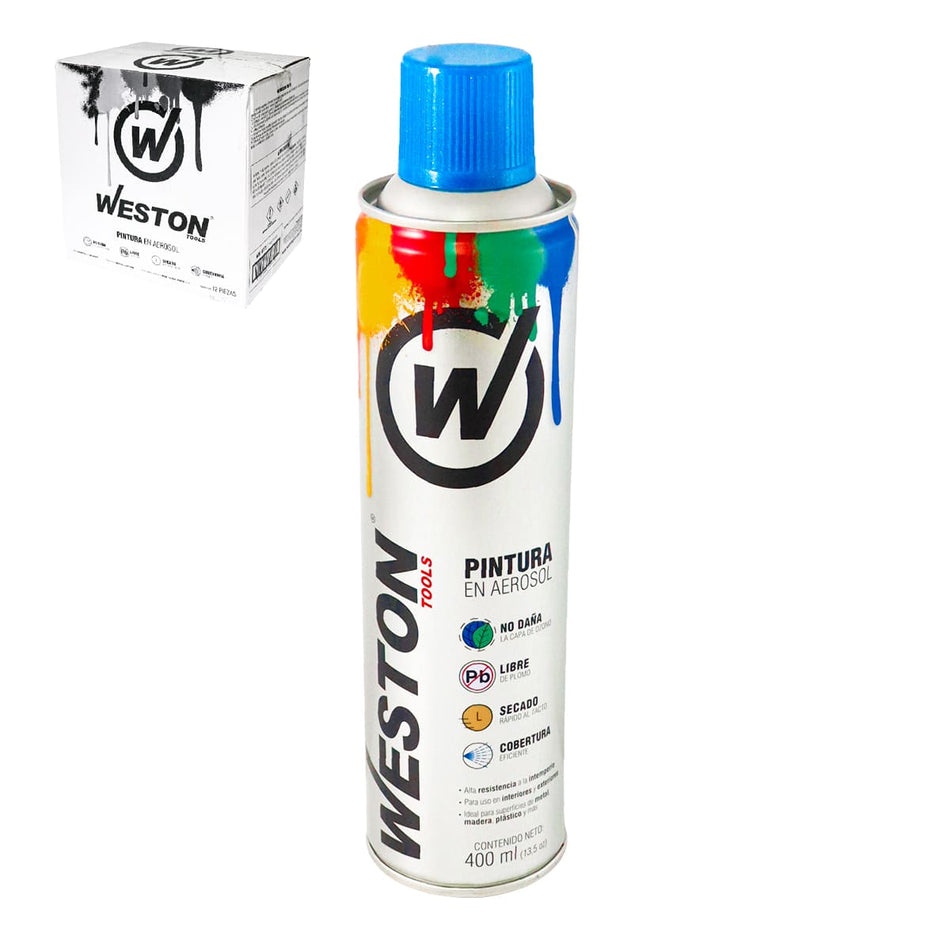 PINTURA AEROSOL AZUL METALICO 400ml (Pre