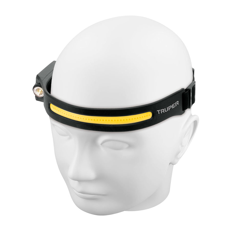 Linterna de minero 125 lm recargable con