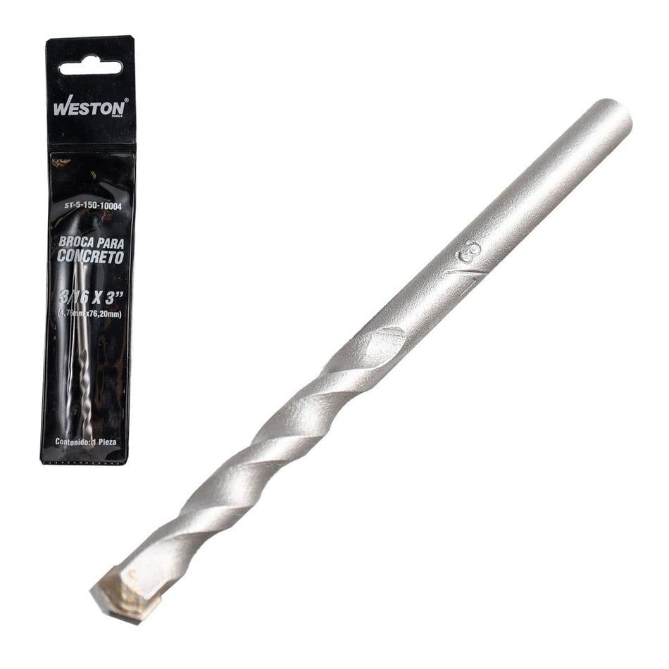 BROCA CONCRETO 5/32 X 3 1/2 ", WESTON