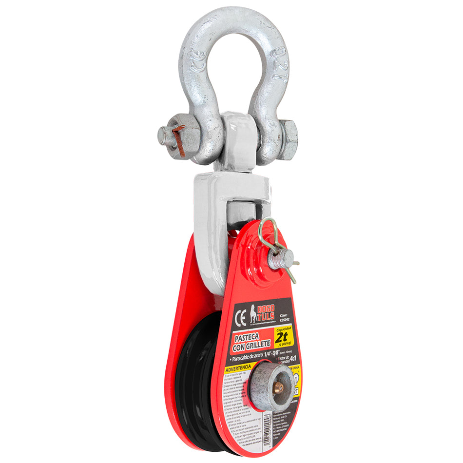 PASTECA 2T GRILLETE CABLE ACERO DE 3/8" DOGOTULS CD5042