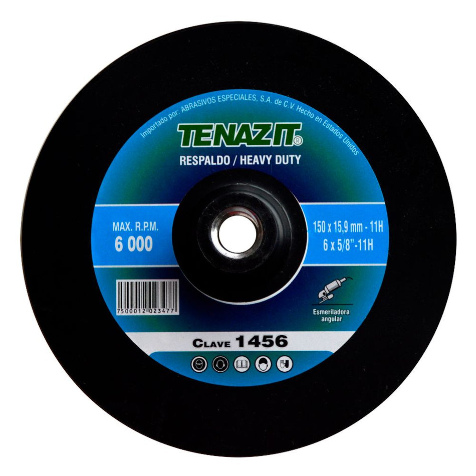 Respaldo para montar discos de lija de z