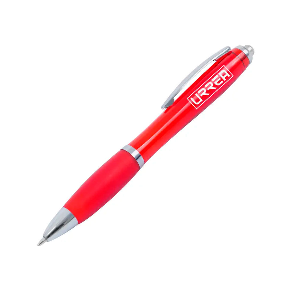 Pluma de tinta negra punto medio fabricada de plástico Urrea PLMU