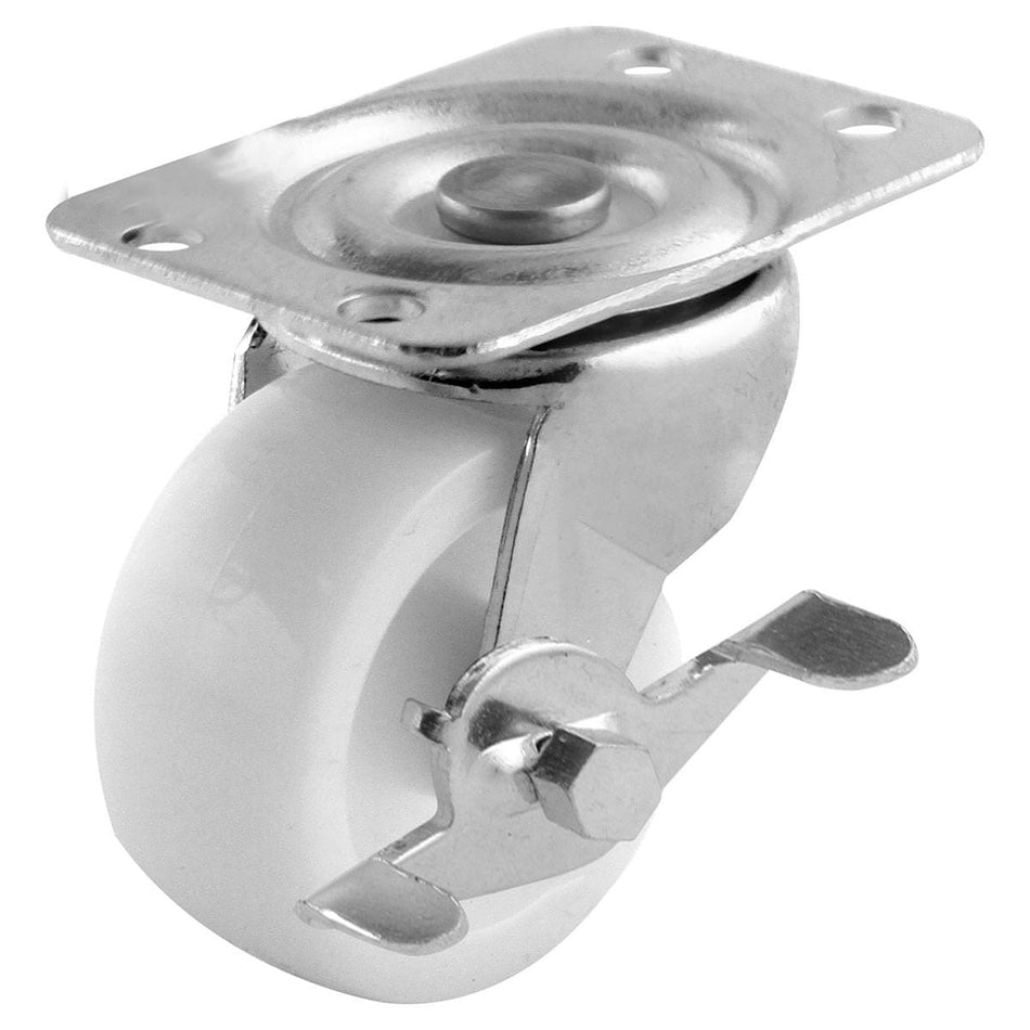 RODAJA NYLON 4" GIRA. C/FRENO, WESTON