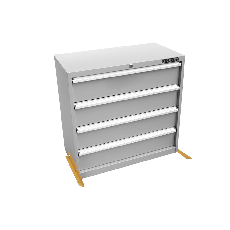 Gabinete modular fijo con 4 gavetas serie X 35" Urrea X35F4
