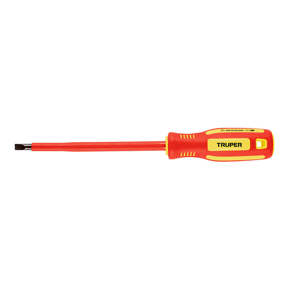 Desarmador dieléctrico plano 1/4' x 6',