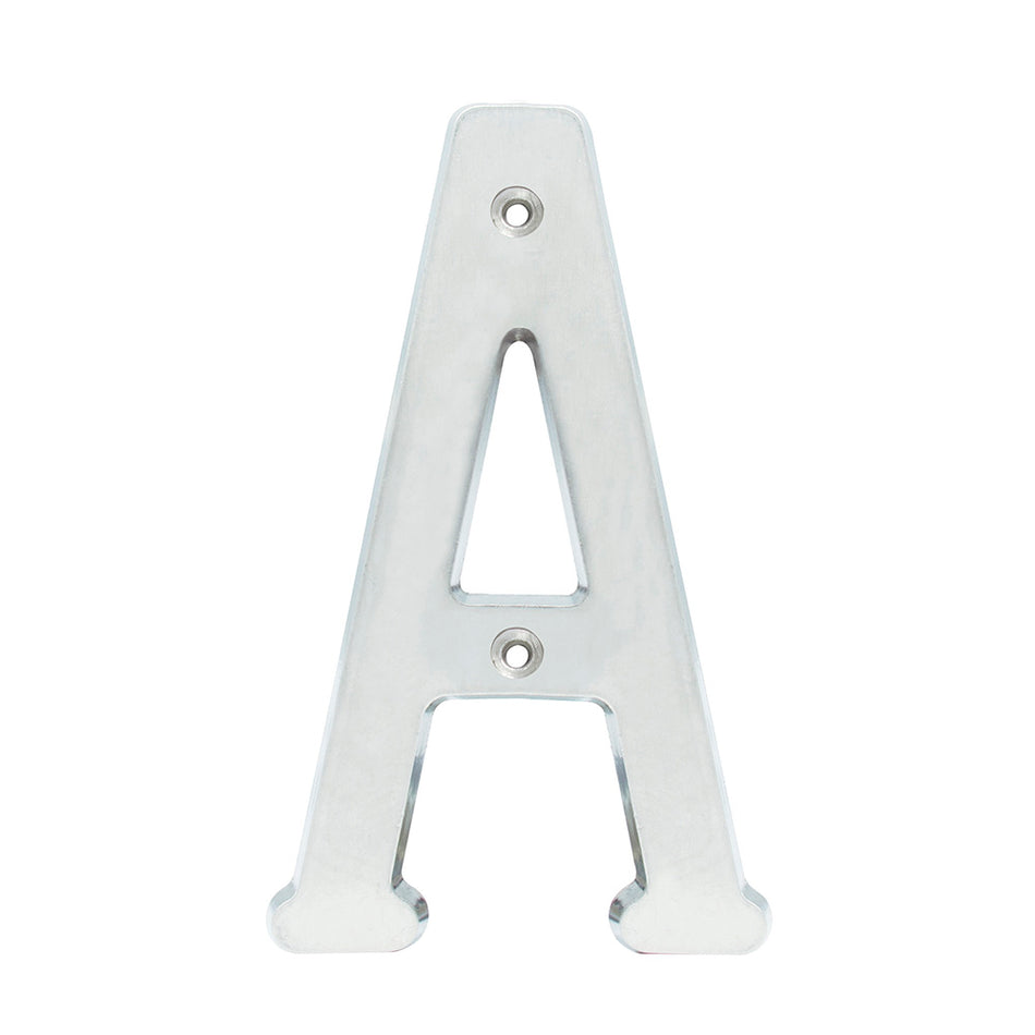 Letra A slim 4" níquel satinado Lock L701ACS
