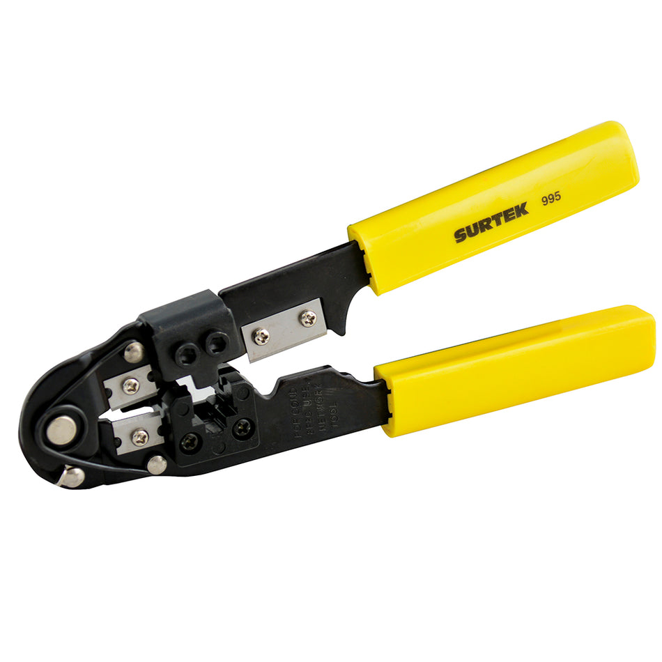 Pinza ponchadora modular 9" para conectores RJ12 Surtek 995
