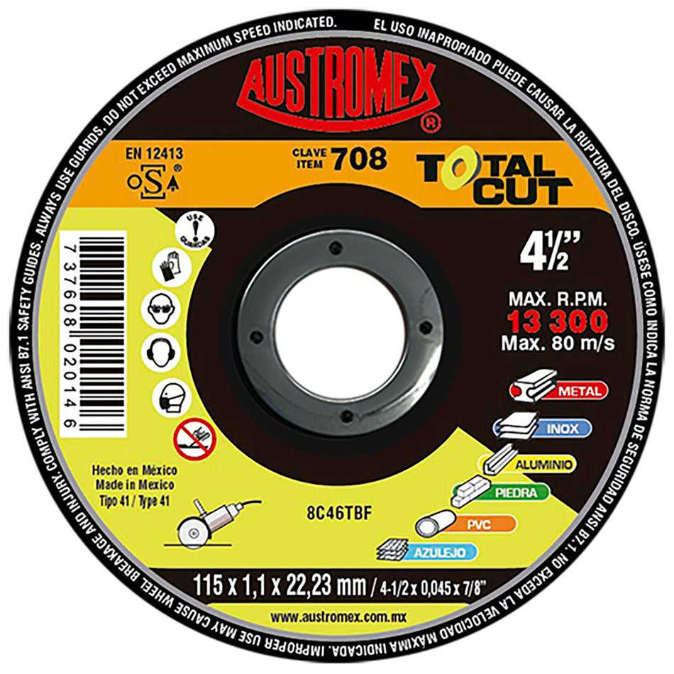Disco abrasivo disco multipropósito para