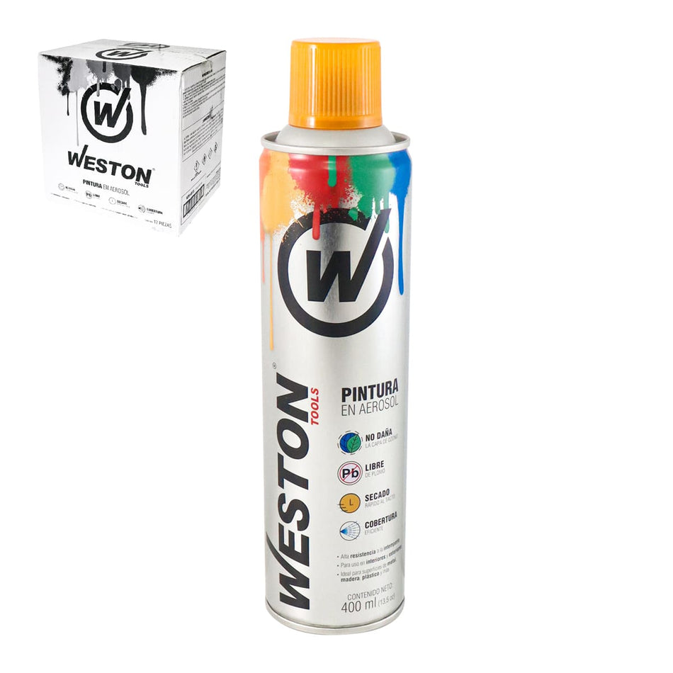 PINTURA AEROSOL AMARILLO GIRASOL 400ml (