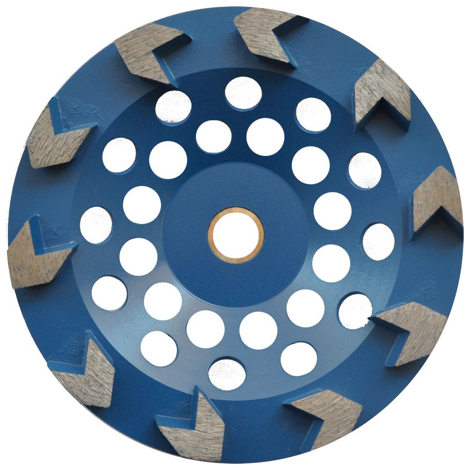 Copa de diamante de 180 x 22.2 mm (7" x