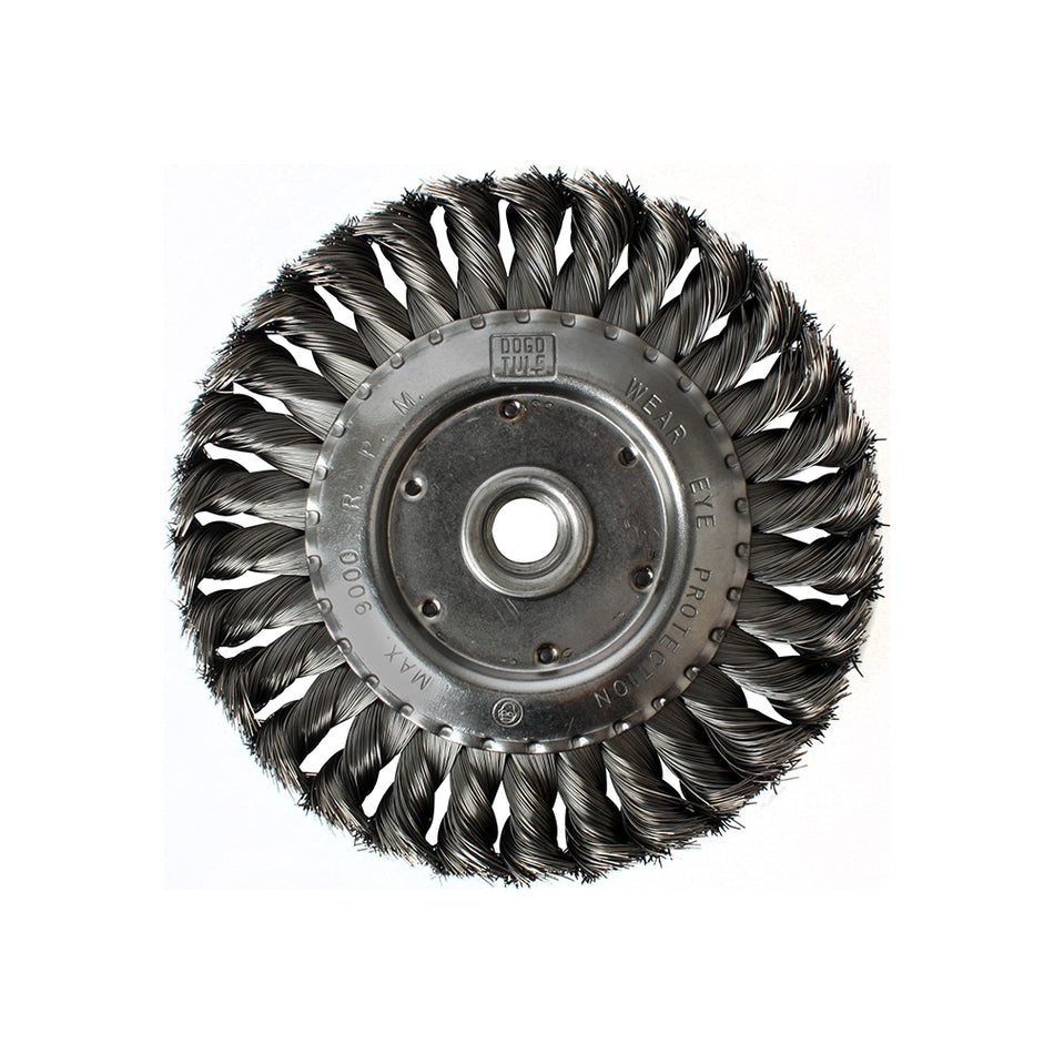 CARDA CIRCULAR 6" TRENZADO ENT 5/8" DOGOTULS NI2012