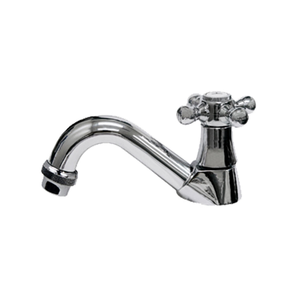 LLAVE IND.LAV.CROMADO M/CRUCETA, RUGO