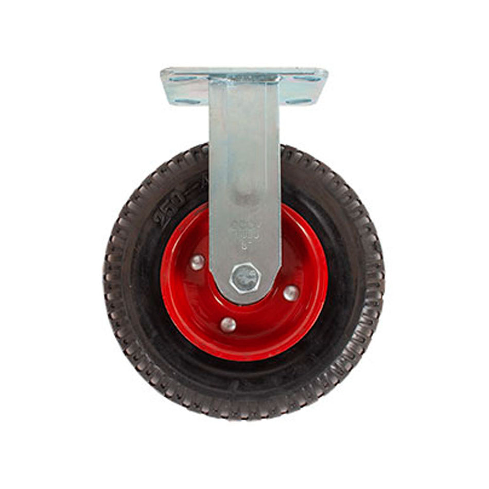 RODAJA DE HULE SÓLIDO FIJA 8" DOGOTULS ZF5222