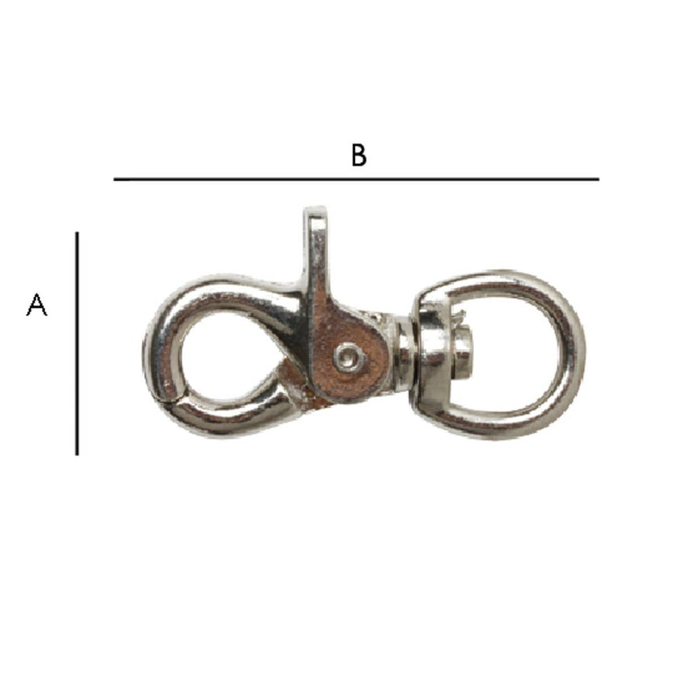 BANDOLA GATILLO NIQUELADO 1/2" (PRECIO X