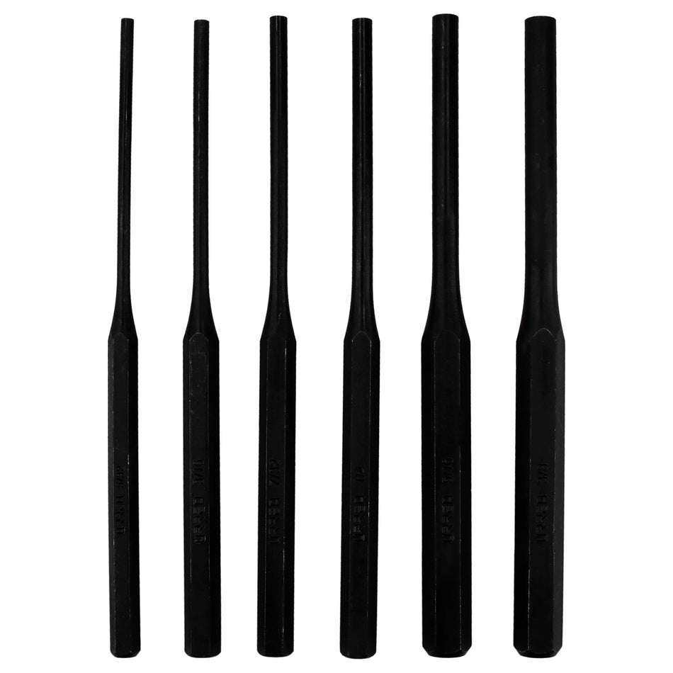 Juego de punzones extra largos, 6 piezas Urrea 48B