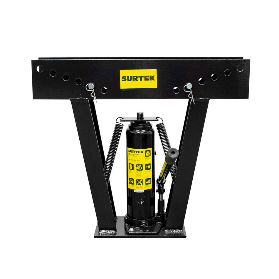 Dobladora hidráulica para tubo de 1/2" a 2", 12 ton Surtek DT12