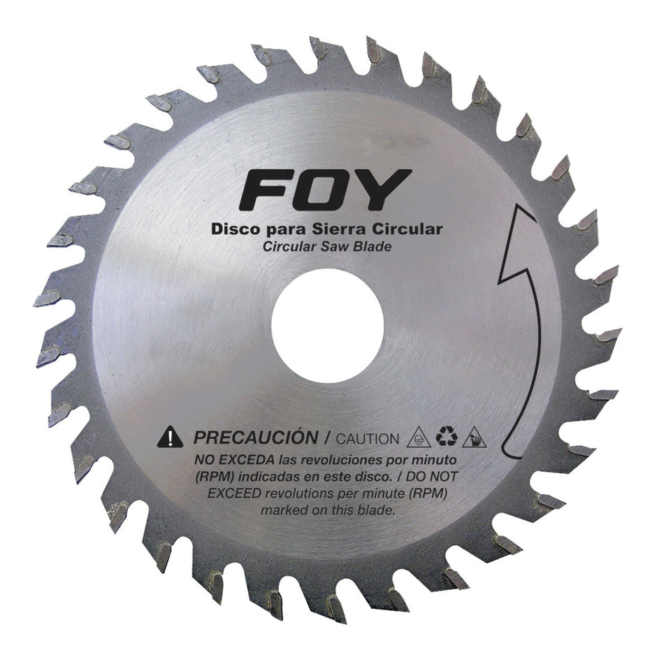 Disco para sierra circular para corte aluminio 120 dientes, 12" Foy 143568