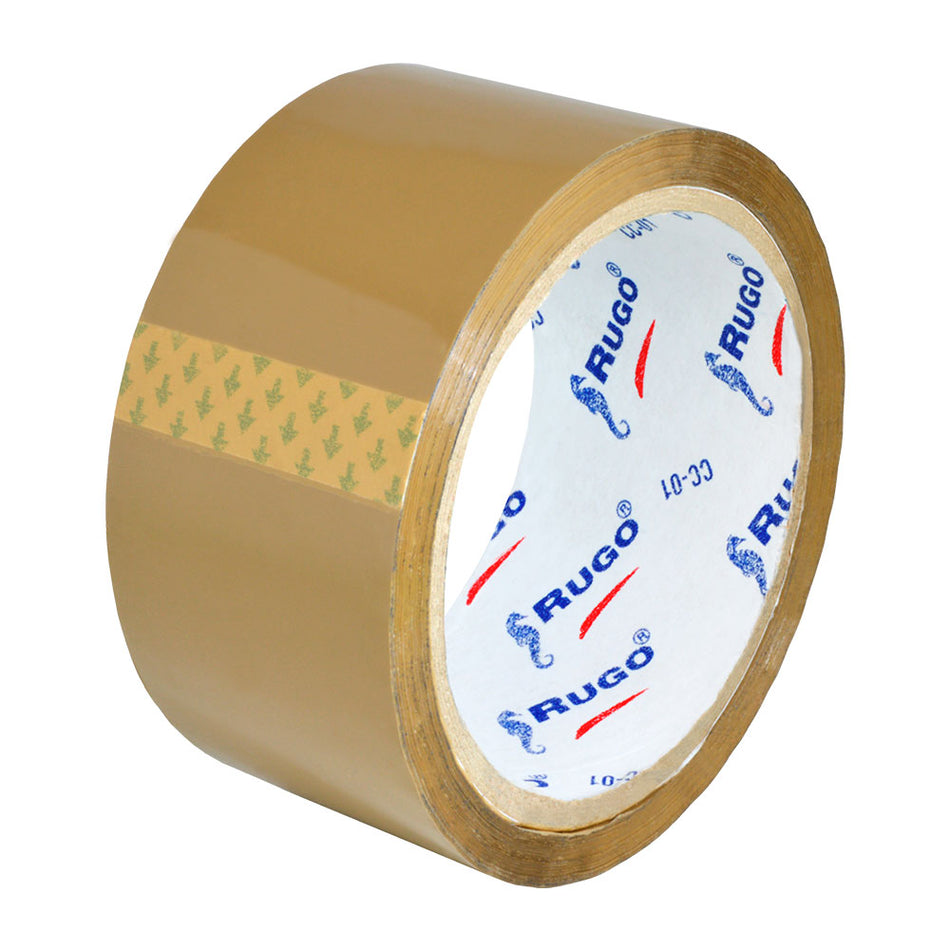 CINTA CANELA .04MM X 48MM X 50MT, RUGO