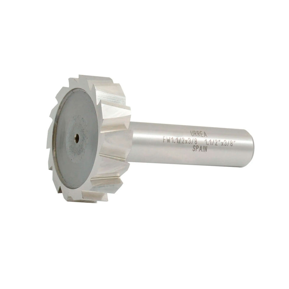 Fresa tipo woodruff de acero 1/2" x 1/8" Urrea FW1/2X1/8
