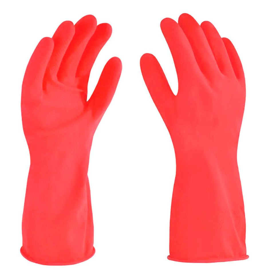 GUANTE NITRILO ROJO USO GENERAL TALLA 7 (TALLA CHICA PRECIO X PAR) DERMACARE 67-131CH