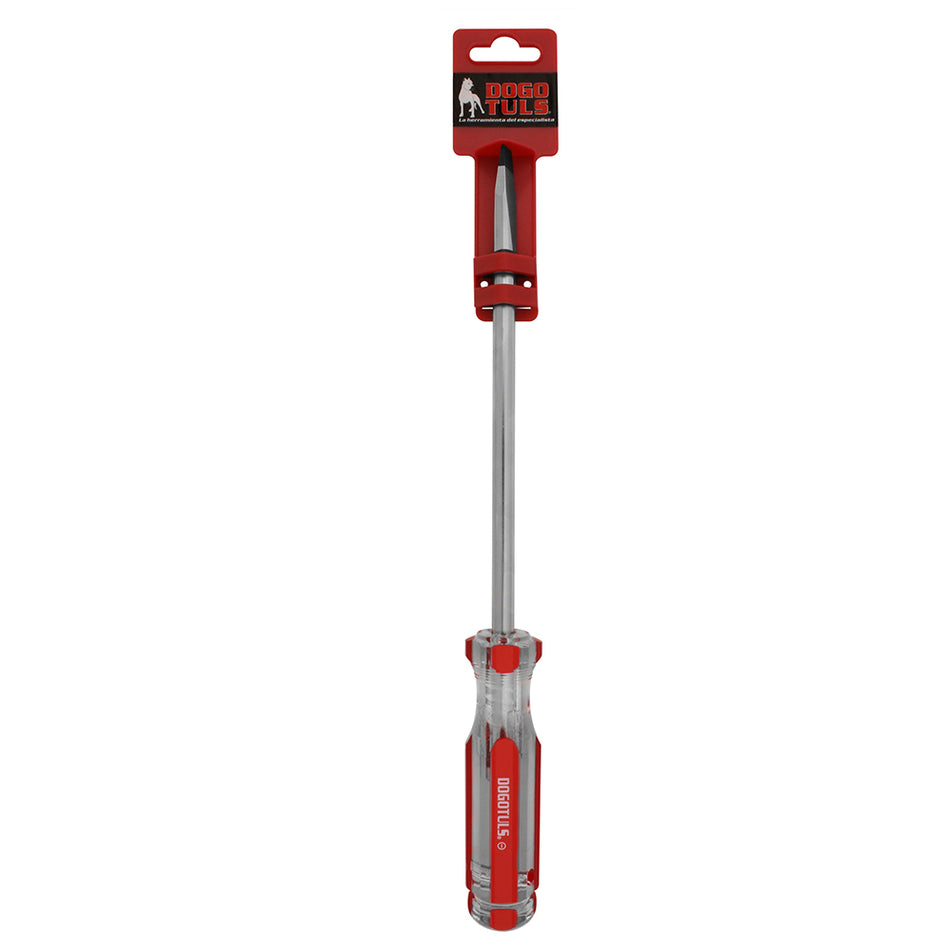 DESARMADOR ACETATO ROJO PLANO 5/16X6 DOGOTULS TO2013