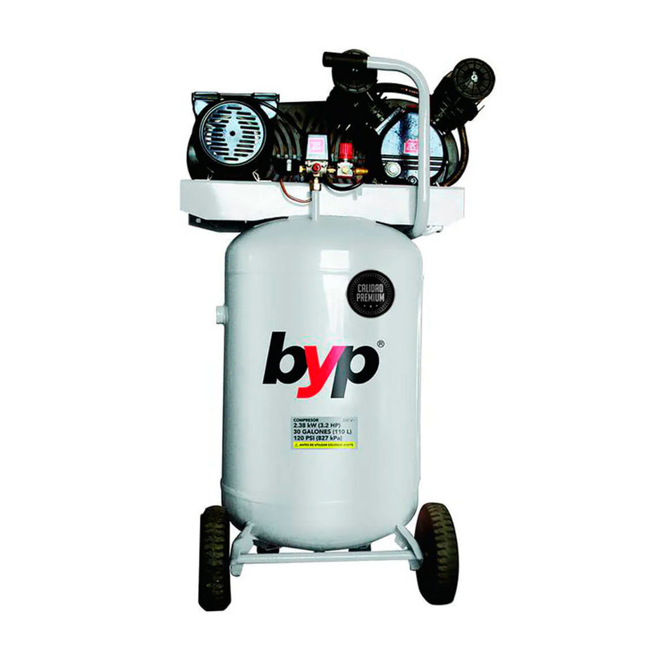 COMPRESOR 3.2HP, 30 GALONES, BYP