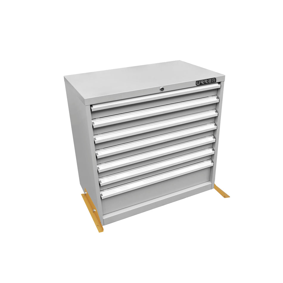 Gabinete modular fijo con 7 gavetas serie X 35" Urrea X35F7