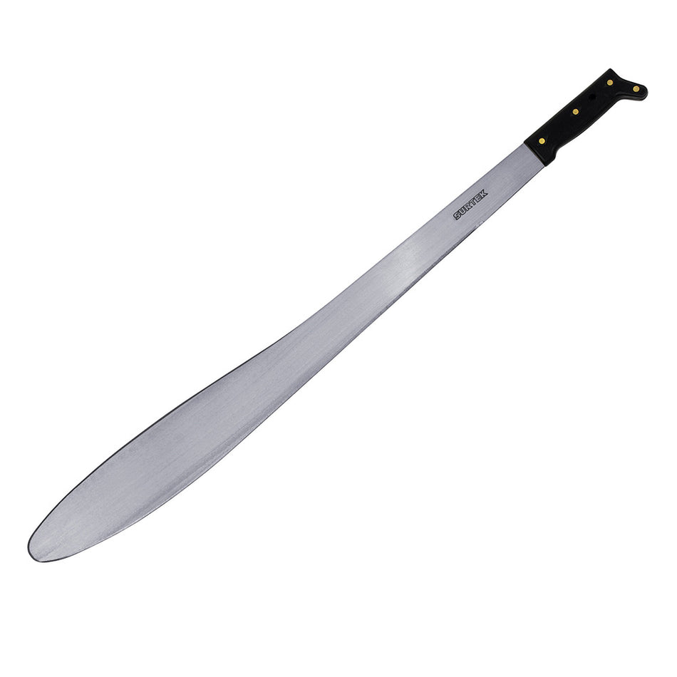Machete troquelado con mango negro caguayano 24" Surtek 130500