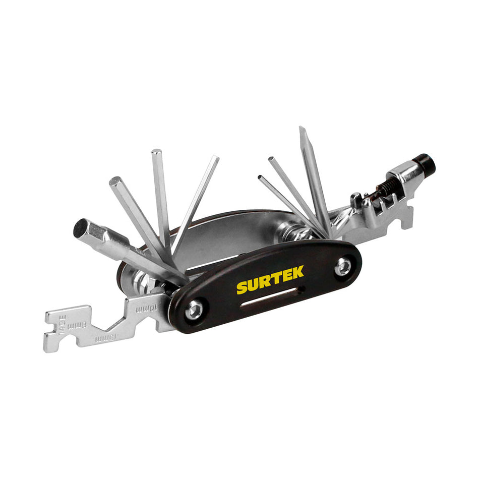 Pinza multiherramientas para bicicleta 18 en 1 Surtek MCI18