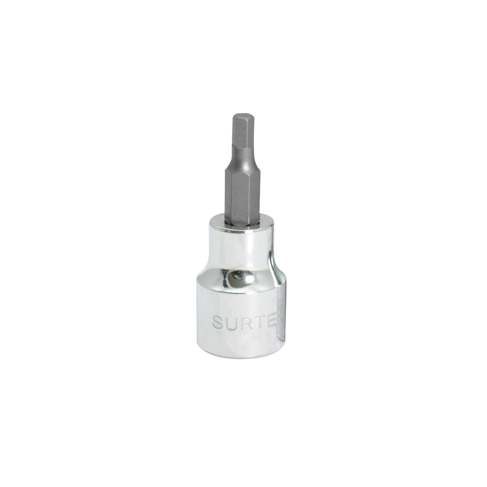 Dado con punta hexagonal cuadro de 3/8", métrico, 10 mm Surtek F51H10M