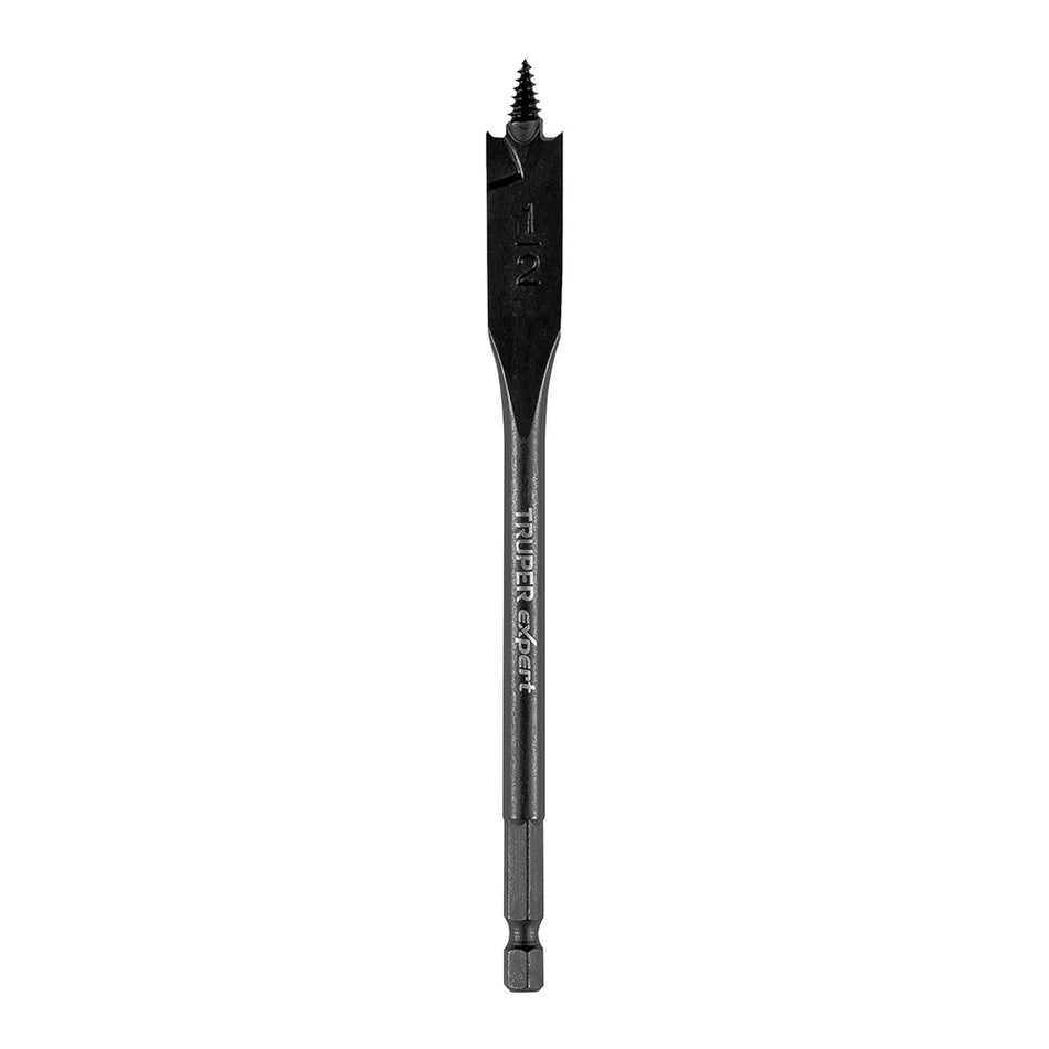 Broca plana de manita 1/2' para madera,