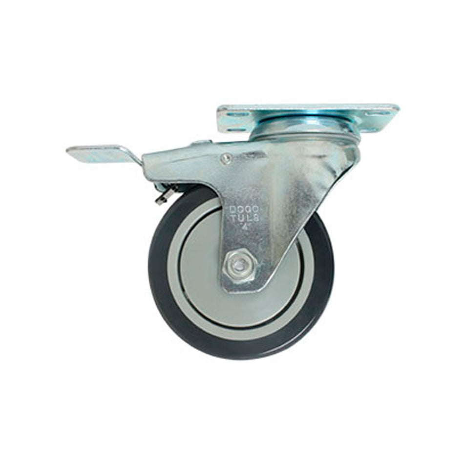 RODAJA PP Y PU GIRATORIA FRENO 4" DOGOTULS ZF5102