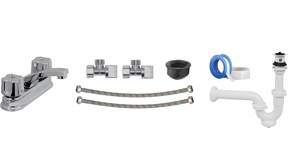 KIT P/INSTALAR LAVABO, RUGO