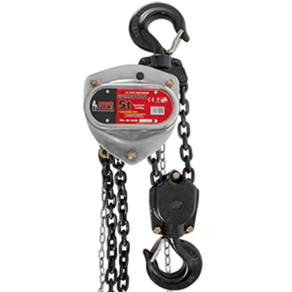 GARRUCHA CROMADA 5 TON X 6 M 4:1 DOGOTULS HB5009