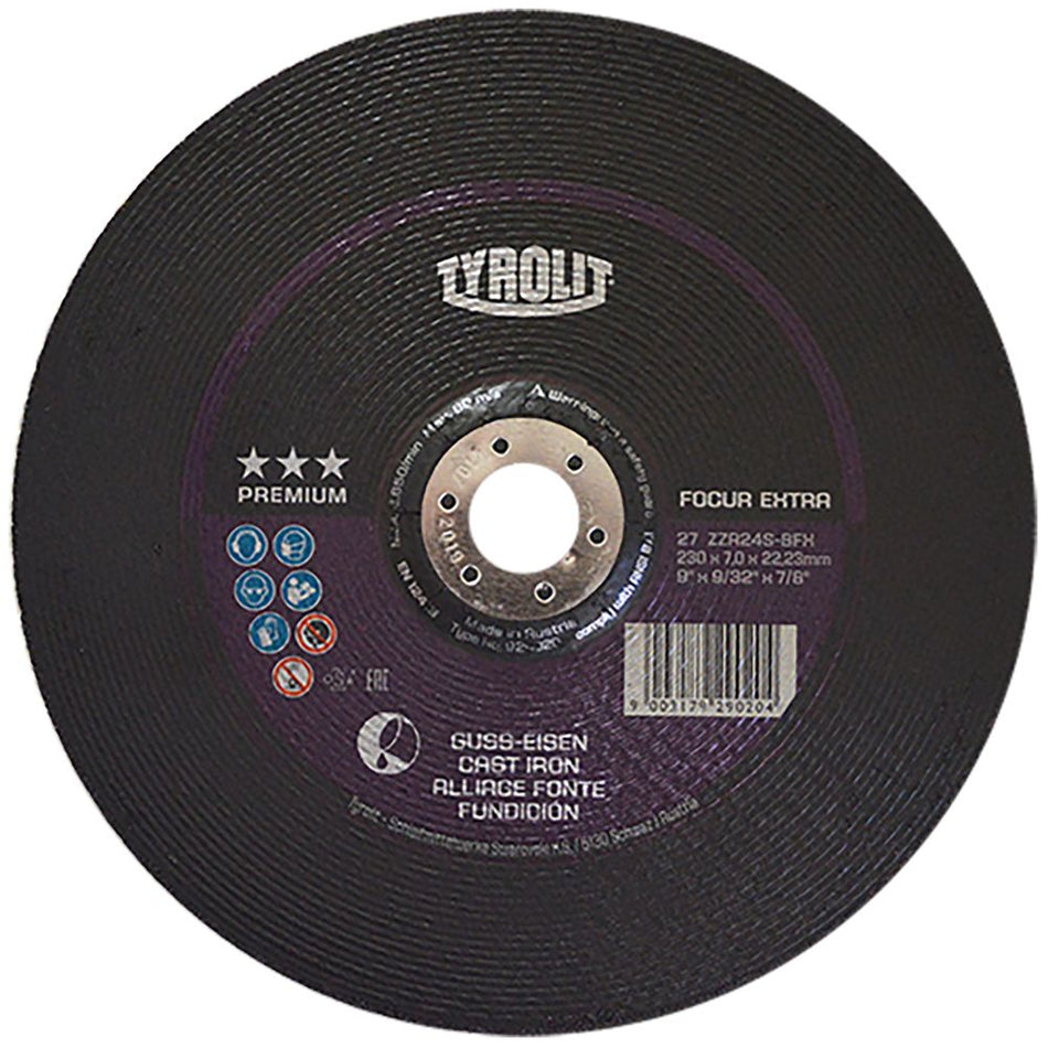 Disco abrasivo para desbaste de hierro g