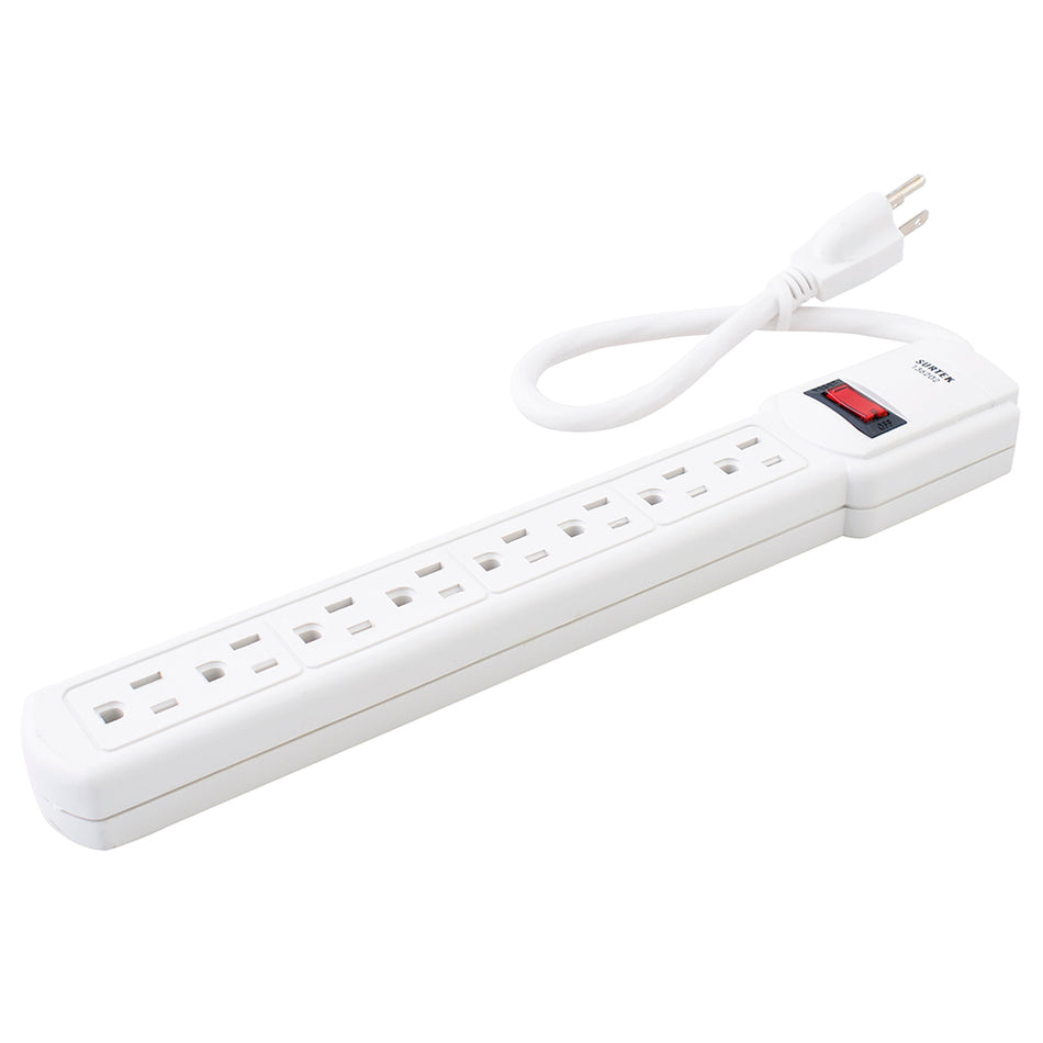 Multicontacto 7 entradas cable 30 cm Surtek 136202