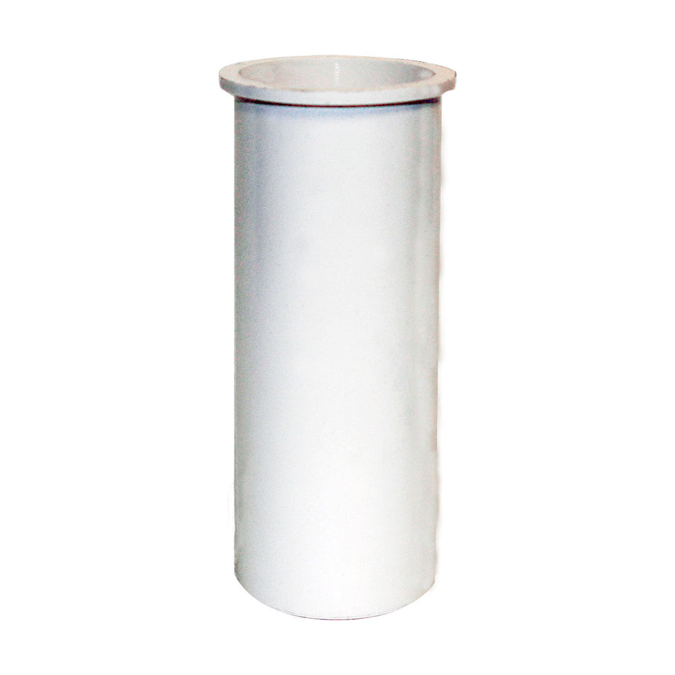 TUBO C/PESTAÑA D/PLAST.38 MM.X 10CM., RU