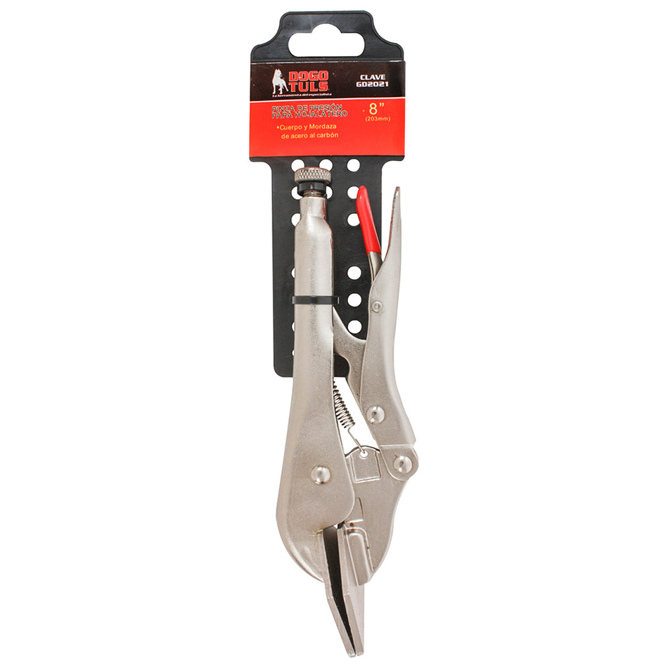 PINZA PRESION 8" PARA HOJALATERO DOGOTULS GD2021