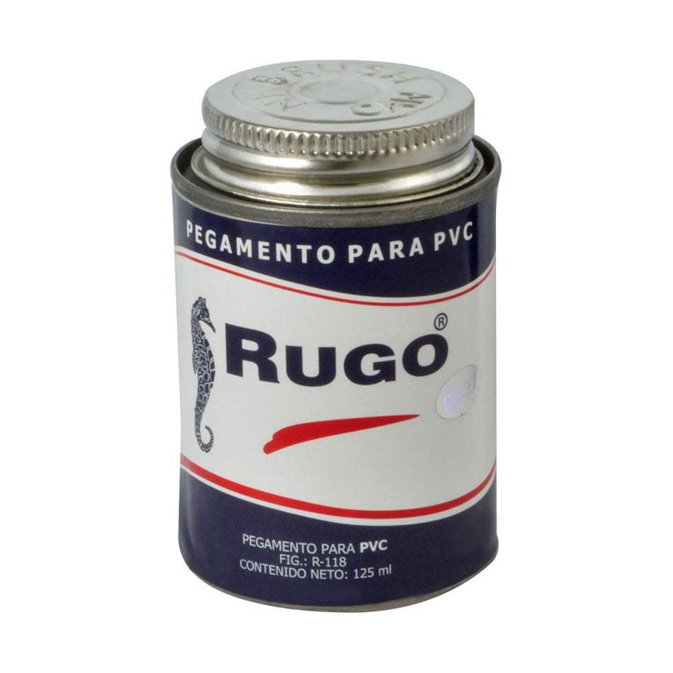 PEGAMENTO P/PVC 125 ML.C/APLICADOR, RUGO
