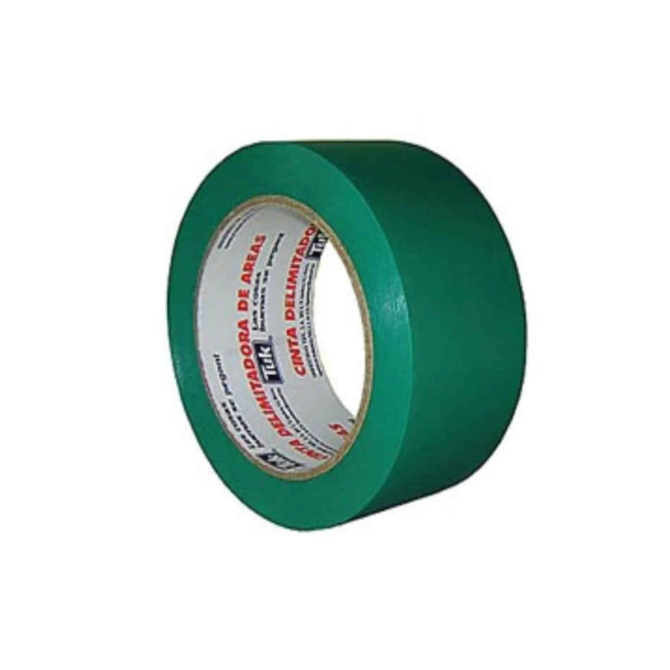CINTA DELIMITADORA VERDE 76mmX33mts, #34 TUK 434018