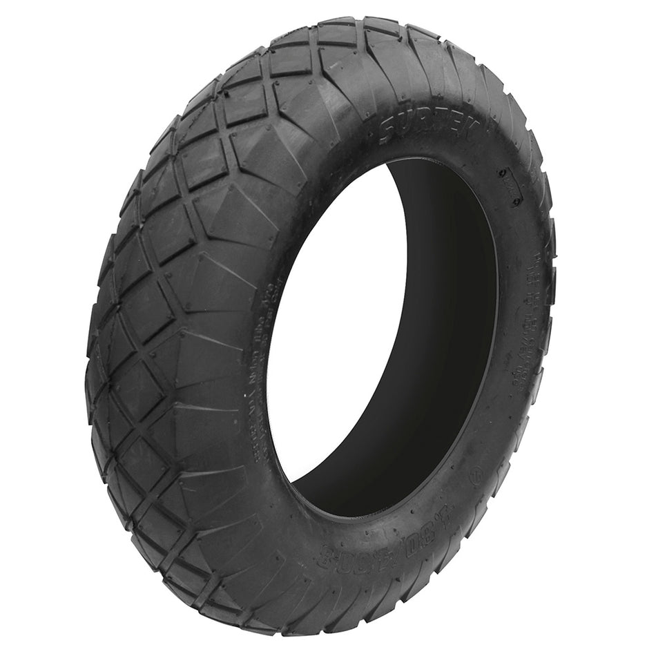 Llanta neumática reforzada 4 capas de 16" sin rin para carretilla Surtek CTLR