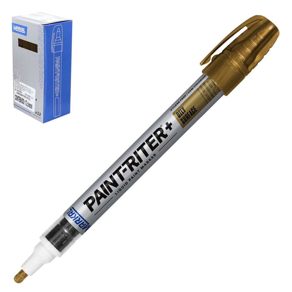 MARCADOR HP PROLINE DORADO (CAJA C/12 -