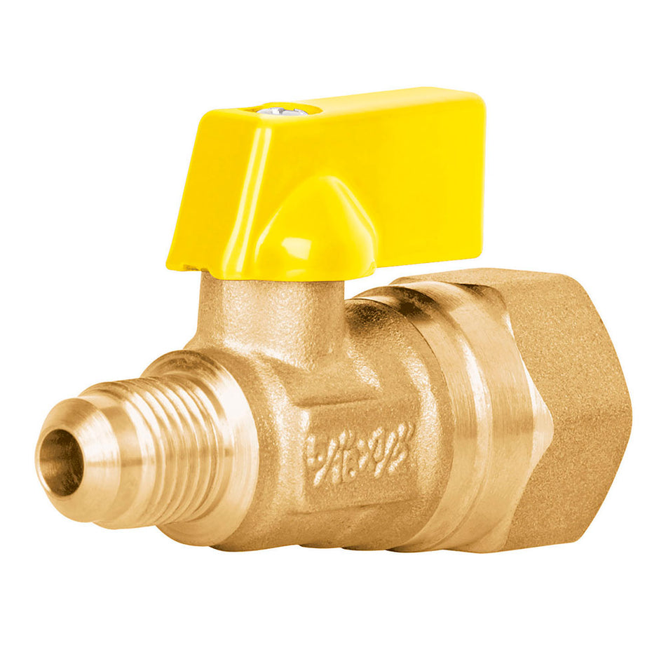 Válvula de control de latón para gas, 5/